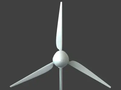 MARINE WIND TURBINE 3D model