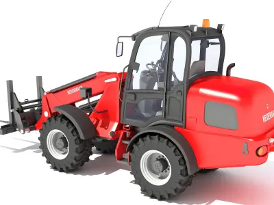 Telescopic Wheel Loader 3D model