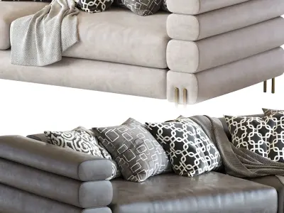 York Sofa 3D model purchase