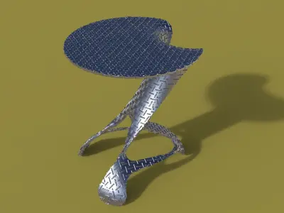industrial seat 3D model