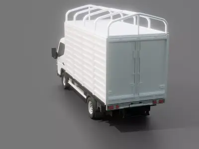 Mitsubishi Fuso Canter 3D model by nickyreignz