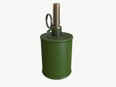 Grenade RG-42 Low-poly 3D model