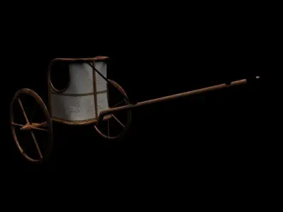 Egyptian Chariot 3D model