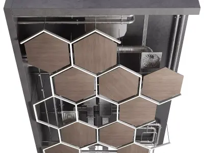 Ceilinng 16 Low-poly 3D model