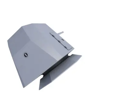 Mk 45 Naval Gun 3D model