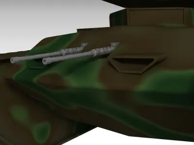 Military Tank 3D print model