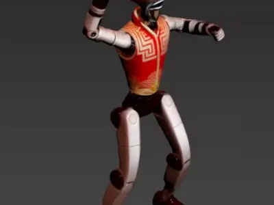 84- Spring Festival Gala - Robot 1 3D model