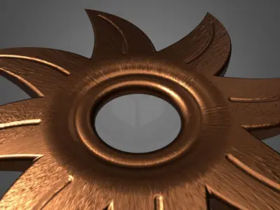 Shuriken 3D model get