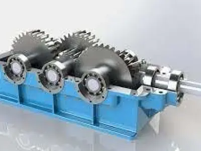Gear Speed Reducer 3D model