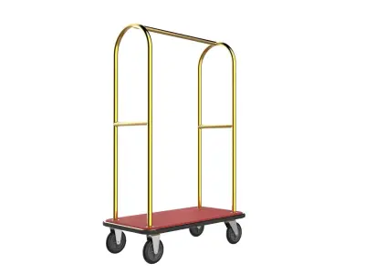 Hotel Trolley 02 3D model