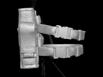 Leg Accesory For Action Figures 3D print model