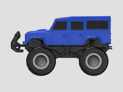 Monster Truck 3D model buy