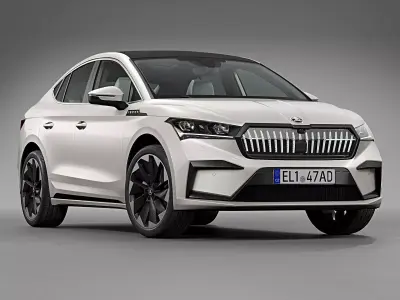2022 Skoda Enyaq Coupe iV 3D model