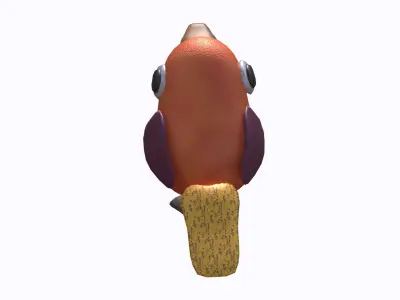  The Bird Low-poly 3D model