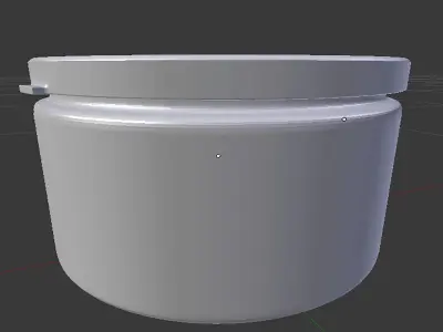 Jar  Container 3D model
