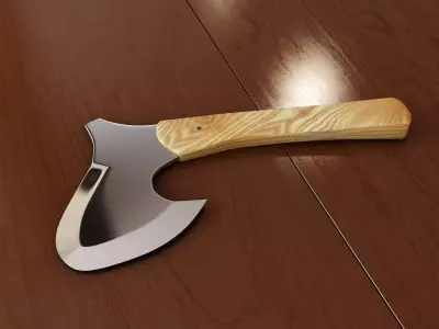 Hunter Axe 3D model