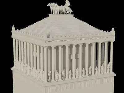 MAUSOLEUM IN HALICARNASSUS 3D print model purchase