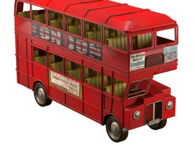 London bus 3D model