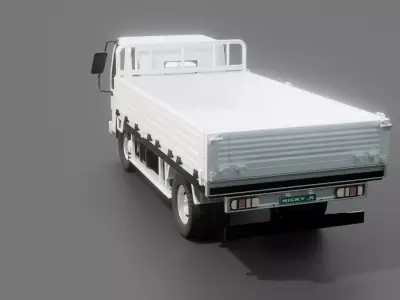 Isuzu NKR Pickup Truck 3D model