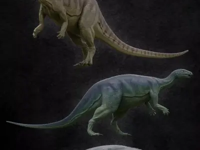 Camptosaurus Free 3D model