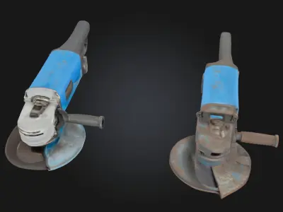 Angle Grinders Evolution  From Classic to Cutting-Edge 3D model
