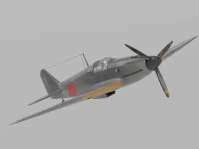  Kawasaki KI 61 Hien Military Aircraft 