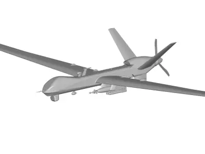 MQ-9 Reaper 3D model purchase