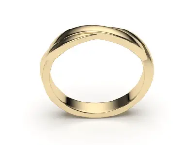 solitaire with ring sizes  8 part S124 3D print model