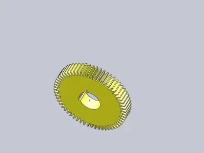 gear toothed Free 3D model