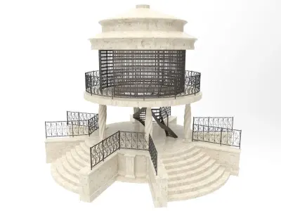 Antic Building  3D model