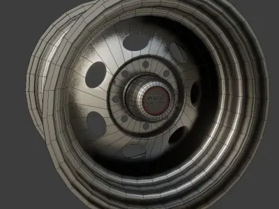 Weld Racing Typhoons Low-poly 3D model