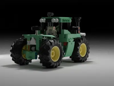 Lego Technic 42136 3D model
