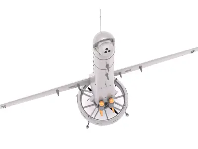 Shield AI MQ-35A V-BAT Drone 3D model