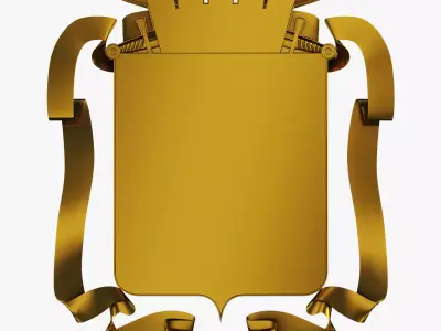 Coat of Arms v 4 3D model