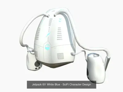 10 Jetpacks I Collection - SciFi Character Design
