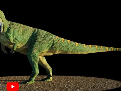 Megalosaurus Extended Commercial License 3D model