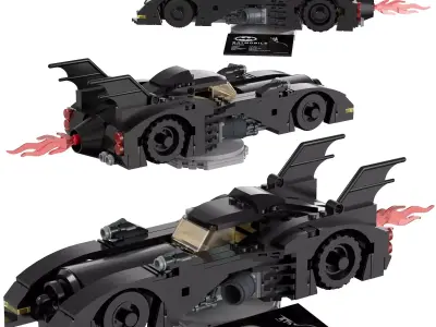 Lego - 40433 1989 Batmobile - Limited Edition 3D model