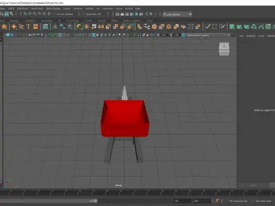 Carretilla para construcion  3D model