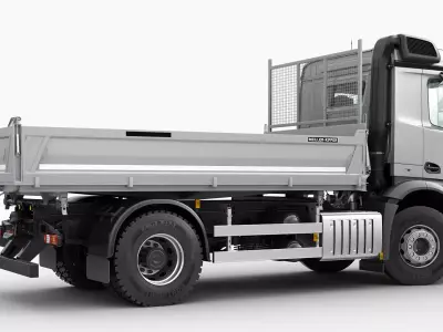 Mercedes Arocs 4X2 Dump Truck 3D model