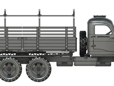 Praga V3S - 3Dprint Ready 3D print model