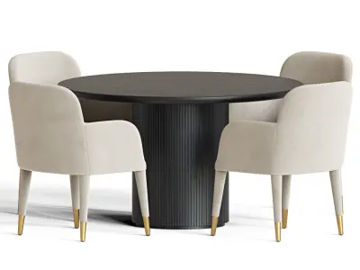 Dining Set 104 3D model