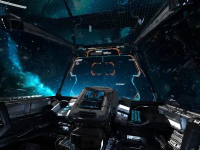 Spaceship Cockpit v1 3D model purchase