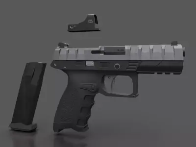 Beretta - APX Low-poly 3D model