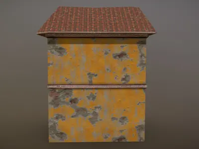 Forgotten House 8 Low-poly 3D model
