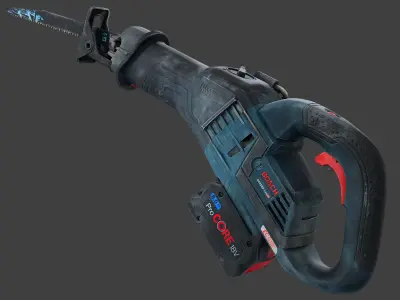 BOSCH GSA 18-V RAW Scan 3D model