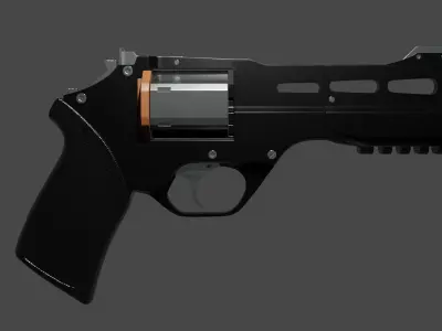 rhino revolver 3D model