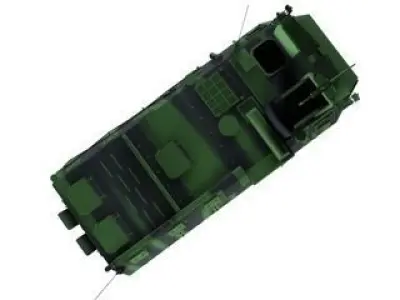 VAB 3D Model military vehicle 3D model