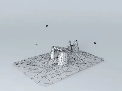 Silver Rhino Air Race Free 3D model