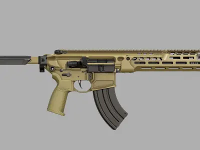 MCX Spear LT - Replica - LOW POLY  Low-poly 3D model