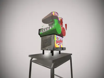 Slush Machine 3D model 3D model